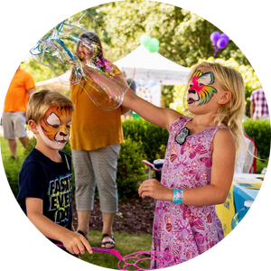 Face Painting at Virginia Highlands Festival