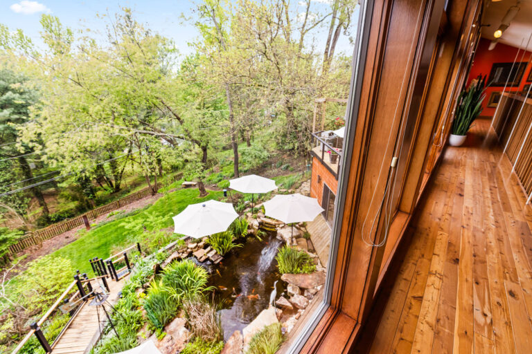 11 Hilltop Oasis Koi Pond from Catwalk 768x512